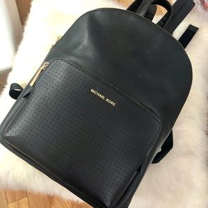 Michael Kors leather backpack large